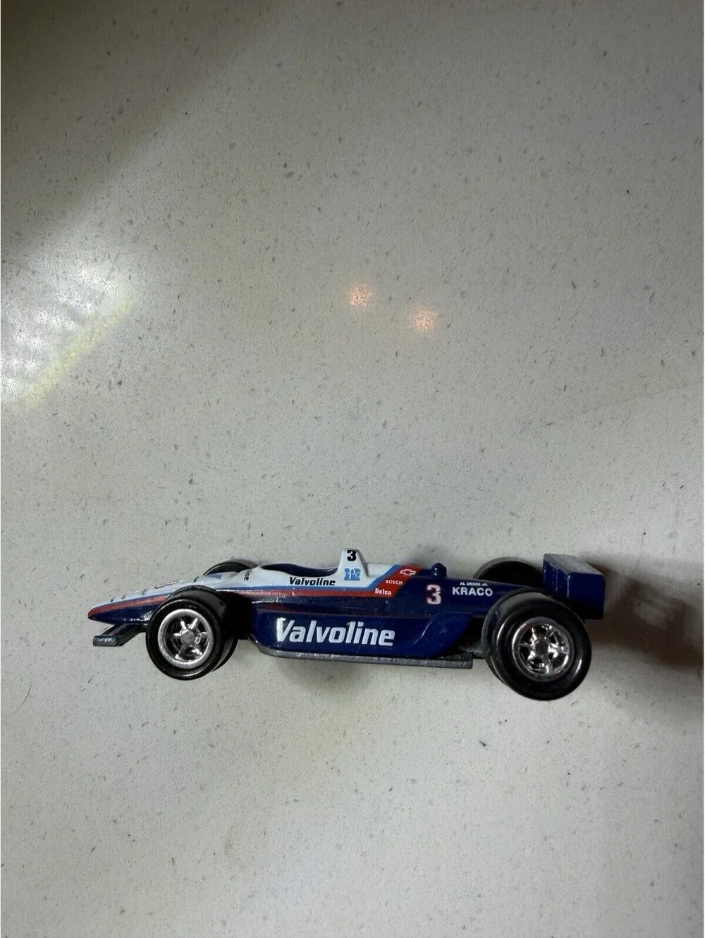 Johnny Lightning 1992 Al Unser Jr Valvoline Indy Car Diecast Model